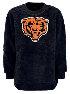 Sudadera grande G-III Touch para mujer Chicago Bears piel sintética cuello redondo - Imagen 1 de 1