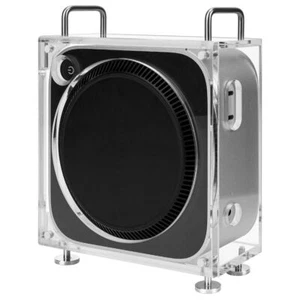 Acrylic Computer Chassis Stand for Mac Mini M4/M4 Pro 2024 Desktop Computer - Picture 1 of 6