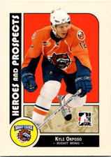 Kyle Okposo 2008 In The Game Heroes and Prospects #30   Bridgeport Sound Tigers