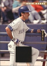1996 Donruss Press Proofs Kansas City Royals Baseball Card #447 Greg Gagne /2000