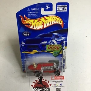 2002 HOT WHEELS FIRST EDITIONS #030 RED TORPEDO JONES STREET ROD 1/64 MIP CHINA - Picture 1 of 5