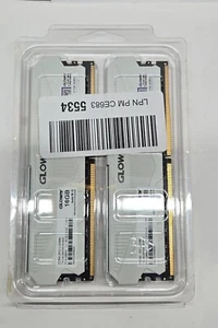 Gloway DDR4 Desktop Ram, 16GB (2 x 8GB) 3200MHz(PC4-25600) CL18 1.35V 288-Pin - Picture 1 of 5