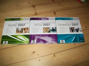 Trainingsbücher Word 2007, Excel 2007, PowerPoint 2007 mit CD-ROM - Bild 1 von 2