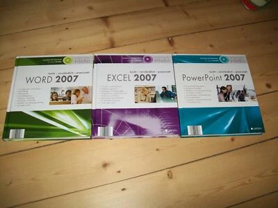 Trainingsbücher Word 2007, Excel 2007, PowerPoint 2007 mit CD-ROM - Bild 1 von 2