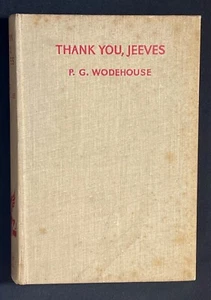 P G Wodehouse Thank You Jeeves Herbert Jenkins 1934 1/1 VG - Bild 1 von 5