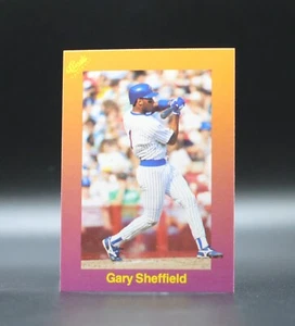 1989 Classic Travel Orange GARY SHEFFIELD Rookie Card #101 Brewers Yankees - Picture 1 of 2