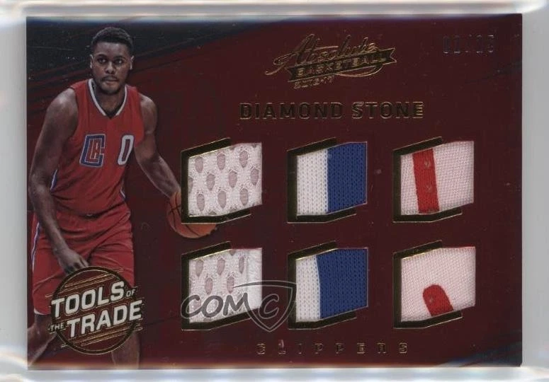 2016 Absolute Tools of the Trade Rookie Materials Six Prime /25 Diamond Stone RC - Image 1 of 2