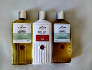 CREMO Coconut & Tea Tree Moisturizing Body Wash + CREMO Shampoo- 3 Items!! - Picture 1 of 4