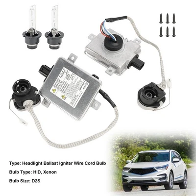 2 PIEZAS XENÓN HID faro lastre e encendedor y bombilla D2 para ACURA TL TSX ILX MDX RDX Foto 1 de 4