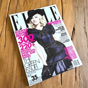 Madonna - Vintage ELLE Magazine - Brand New Condition - May 2008 - Picture 1 of 6