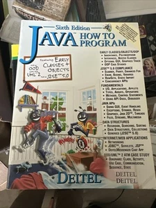 Java How to Program by Deitel and Associates Staff, Paul J. Deitel paper and cd - Picture 1 of 1