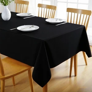 Tischdecke Abdeckung Küche Rechteck 60x84 Zoll Waschbar Polyester Strukturstoff - Bild 1 von 7