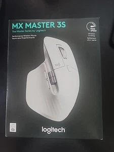 Logitech MX Master 3S Wireless Mouse - Pale Gray - Afbeelding 1 van 3