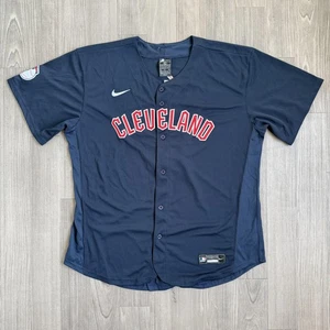 Cleveland Guardians Jersey Mens 52 XL MLB Baseball Nike Giménez 0 Patch - Picture 1 of 12