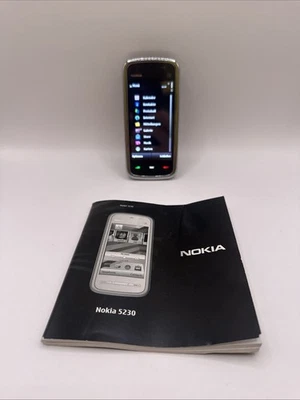 Nokia 5230 Smartphone, Schwarz Mit Anleitung Funktioniert - Bild 1 von 4