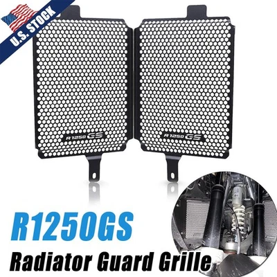 For BMW R1250GS GS Adventure Motorcycle Radiator Grille Guard Protective Cover Foto 1 de 4