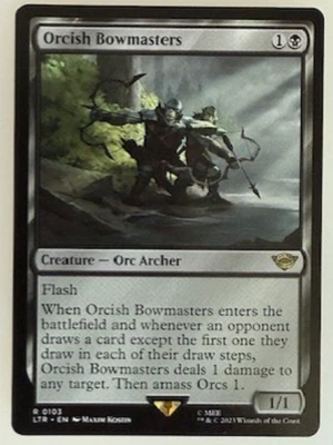 Orcish Bowmasters Universes Beyond: the Lord of the Rings: Tales of Middle-Earth - Image 1 of 2