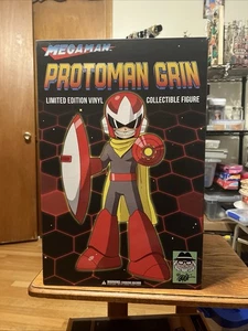 MINDstyle Popaganda Ron English Megaman Protoman Grin 15" Vinyl Figure Rare HTF - Picture 1 of 9