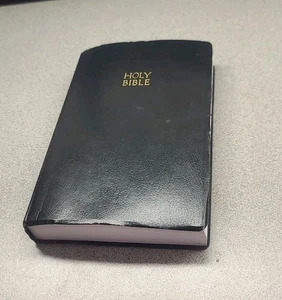 Sacra Bibbia Il Re Giacomo Studia Bibbia Thomas Nelson 135 KJV Nero - Foto 1 di 7