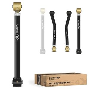 4pc Crawl Series Rear Control Arm Kit fits Jeep Wrangler JK/JKU 07-18 - Picture 1 of 20