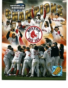 2004 Boston Red Sox World Series Champions Composite  8" x 10" Photo Photo-File - Picture 1 of 3
