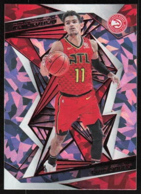2019-20 Panini Revolution Chinese New Year #13 Trae Young Atlanta Hawks - Image 1 of 2