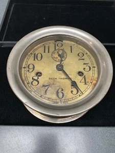 Antique Seth Thomas Ship Clock - Picture 1 of 6