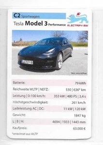 Carte N°C2 - Tesla Model 3 - Picture 1 of 2