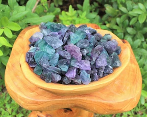 Rough Fluorite Chips, 0.5 - 1.25": Choose Ounces or lb Loose Bulk Lots (Natural) - Bild 1 von 10