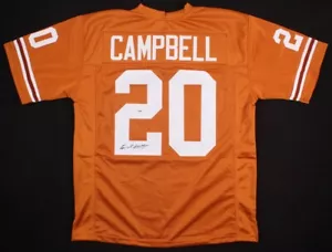 Earl Campbell Signed Texas Longhorns Jersey (PSA COA) - Picture 1 of 3