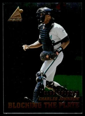 1998 Pinnacle Inside CLUB EDITION Charles Johnson Florida Marlins #147 - Image 1 of 2
