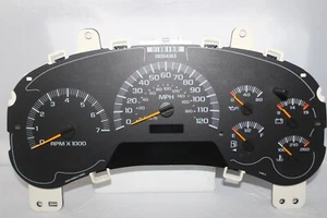 Speedometer Instrument Cluster Panel 03 04 Trailblazer EXT REBUILT 202,045 Miles - Picture 1 of 6