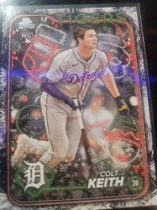 2024 Topps Holiday - Silver Glitter #H62 Colt Keith (RC) - Picture 1 of 2