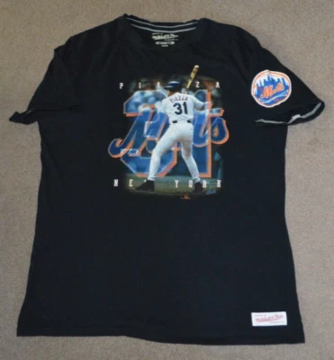 Mike Piazza New York Mets Mitchell & Ness Shirt XL - Image 1 of 4