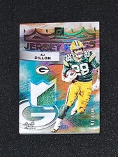 2022 Donruss AJ Dillon Studio Series Jersey Kings Patch /100 Packers JK-7