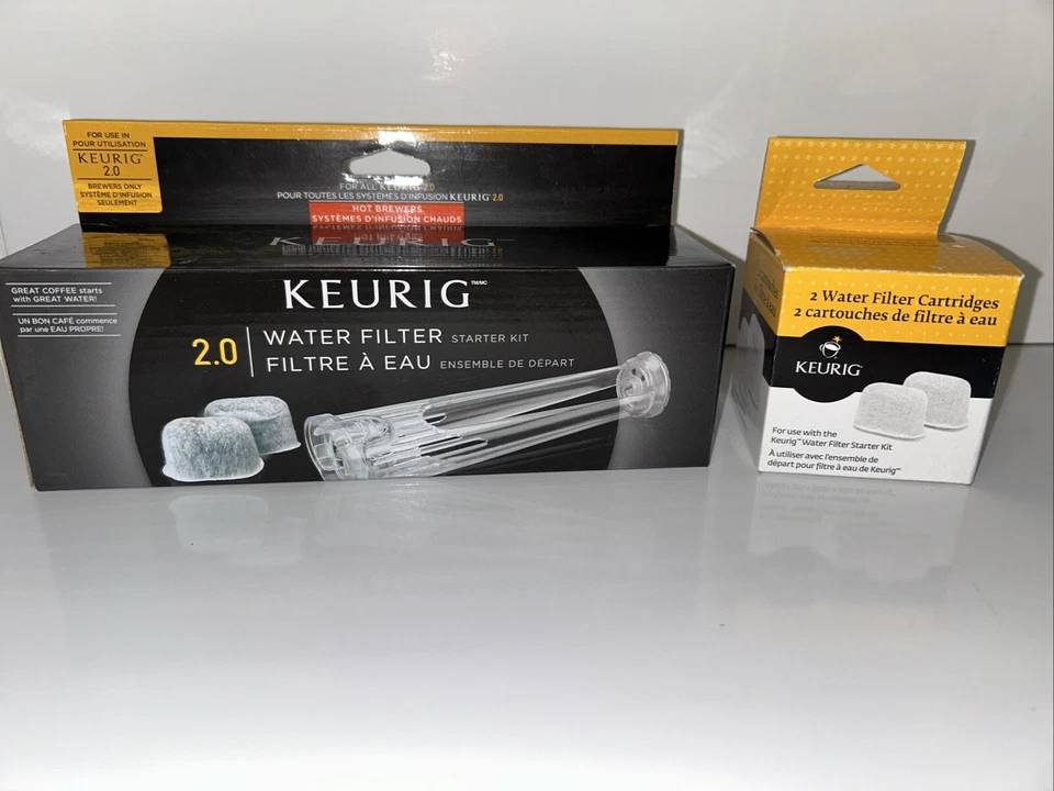 Keurig Hot K2.0 Water Filter Starter Kit 40662