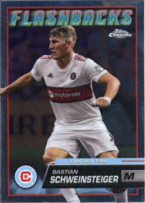 2023 Topps Chrome MLS #155 Bastian Schweinsteiger Chicago Fire - Image 1 of 2