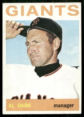 1964 Topps #529 Al Dark Foto 1 de 2
