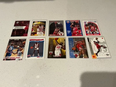 🔥🔥🔥LOTE DE 10 TARJETAS MICHAEL JORDAN🔥🔥 Foto 1 de 2
