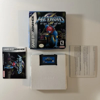 Metroid Fusion (Nintendo Game Boy Advance GBA, 2002) - Genuine CIB - NTSC - Image 1 of 4