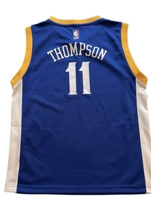 Adidas NBA Golden State Warriors 2016 #11 Klay Thompson Men’s Large Jersey - Picture 1 of 7