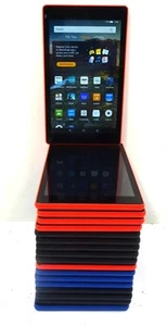 Lot 18 Amazon Fire HD 8 7th Gen Kids Edition Wi-Fi 8" Tablet - Picture 1 of 4