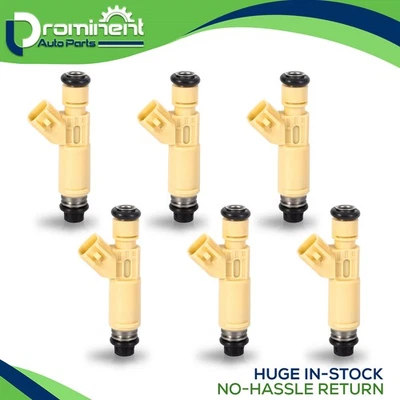 6 inyectores de combustible para Ford Escape 2001-2004 2001 Taurus Mercury Sable 3,0 L FJ321 Foto 1 de 4