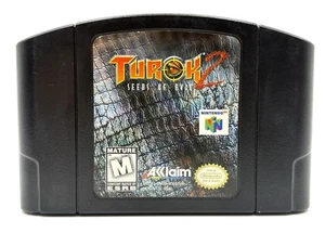 Turok 2: Seeds of Evil (Nintendo 64 | N64) Retro | Videojuego Vintage - Probado - Imagen 1 de 7