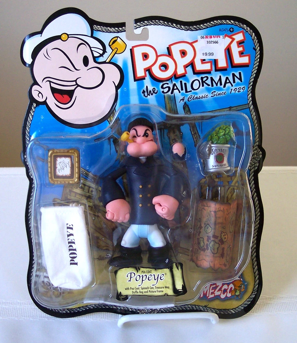 ポパイ ビッグフィギュア 年代物 ソフビ フィギュア 2001 MEZCO ポパイ ビッグフィギュア 年代物 ソフビ フィギュア 2001 MEZCO ポパイ