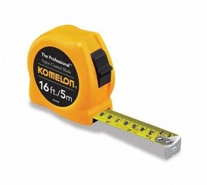 4916IM The Professional 16-Foot Inch/Metric Scale Power Tape, Yellow - 6 Pack - Picture 1 of 2