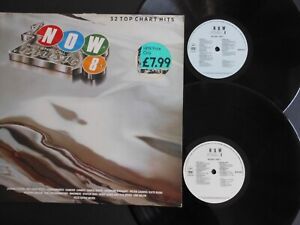 Now That's What I Call Music 8 DOUBLE 12" Vinyl album 1986 Virgin NOW 8 Gfld Slv