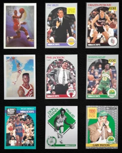 1990-91 NBA Hoops Basketball Trading Cards (253-438) - Pick your Card(s) - Picture 1 of 364