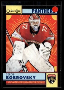 2022-23 O-Pee-Chee Retro Black Border Sergei Bobrovsky 042/100 Florida Panthers - Picture 1 of 2