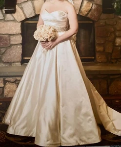 Gorgeous Designer Lazaro Wedding Dress - Picture 1 of 5